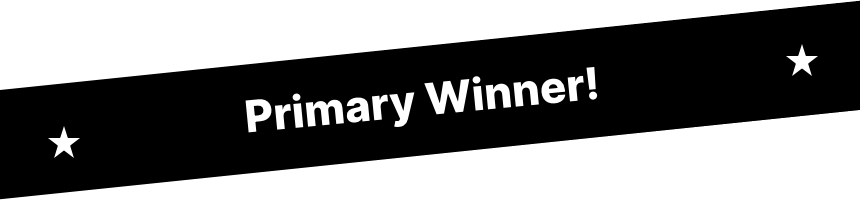 Primary winner